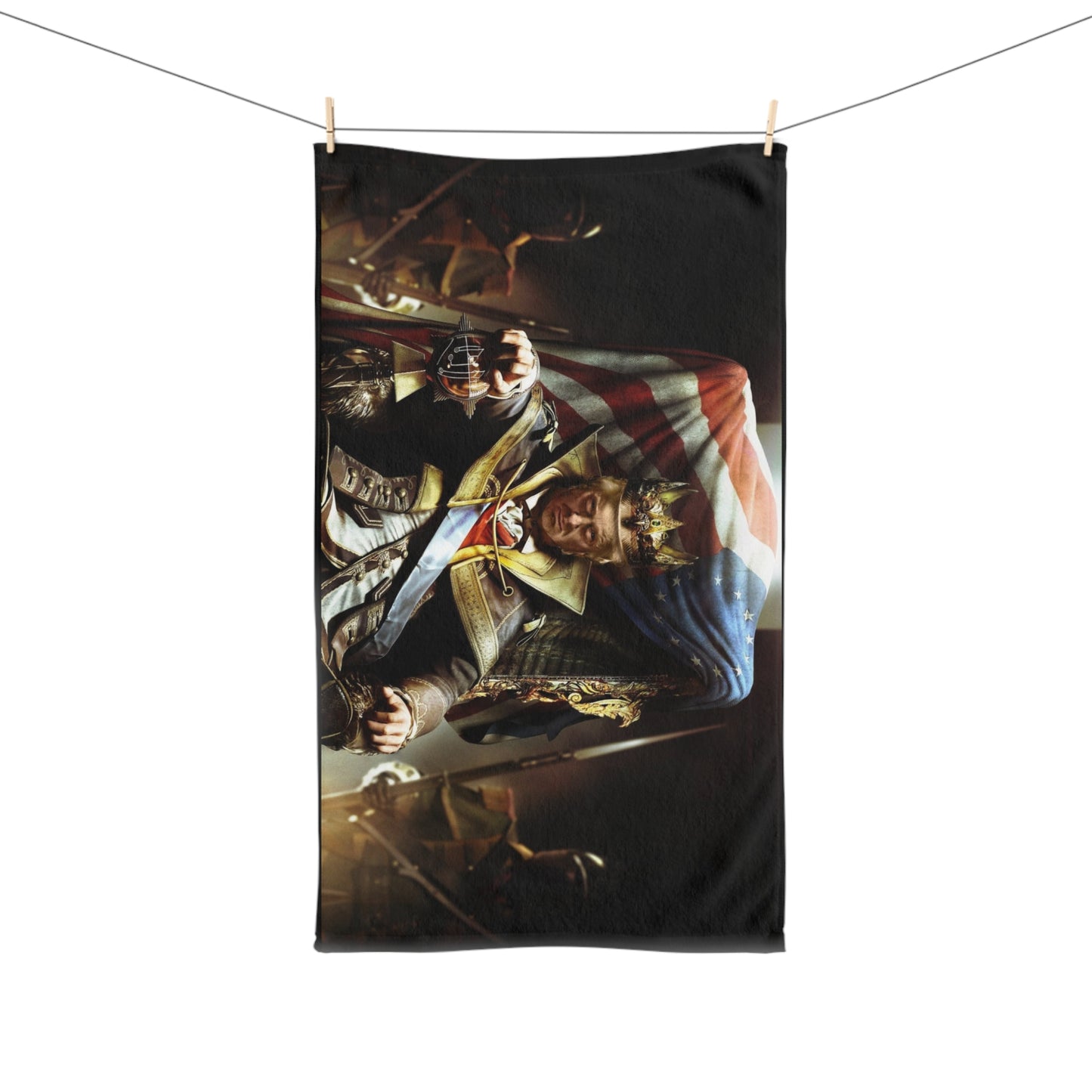 King Emperor Trump 2024 High Definition Print Kitchen Bathroom Soft Hand Towel