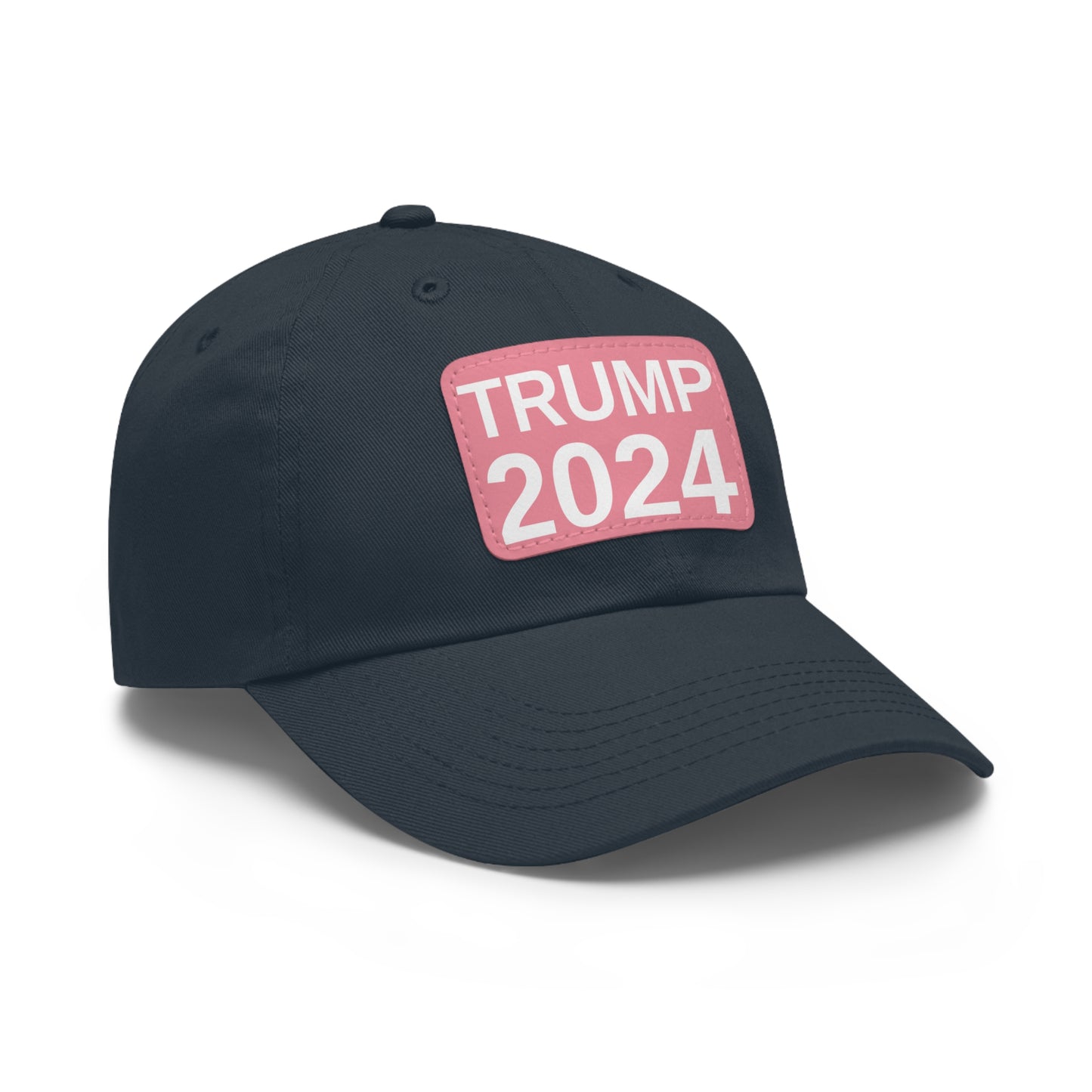 Women's Trump 2024 leather patch hat