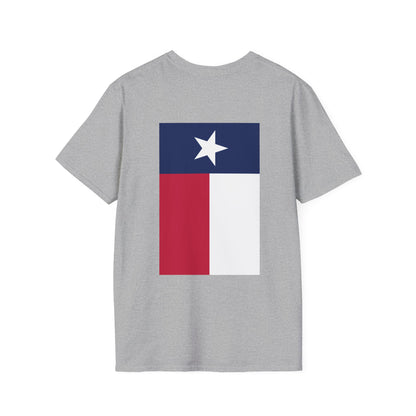We Stand With Texas Flag Trump 2024 Unisex Softstyle T-Shirt MAGA