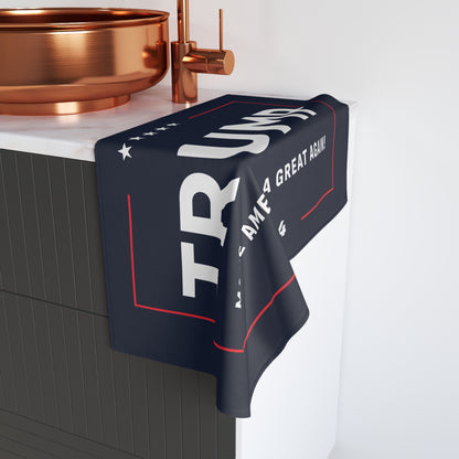 Trump 2024 Make America Great Again Kitchen Bathroom Soft Hand Towel