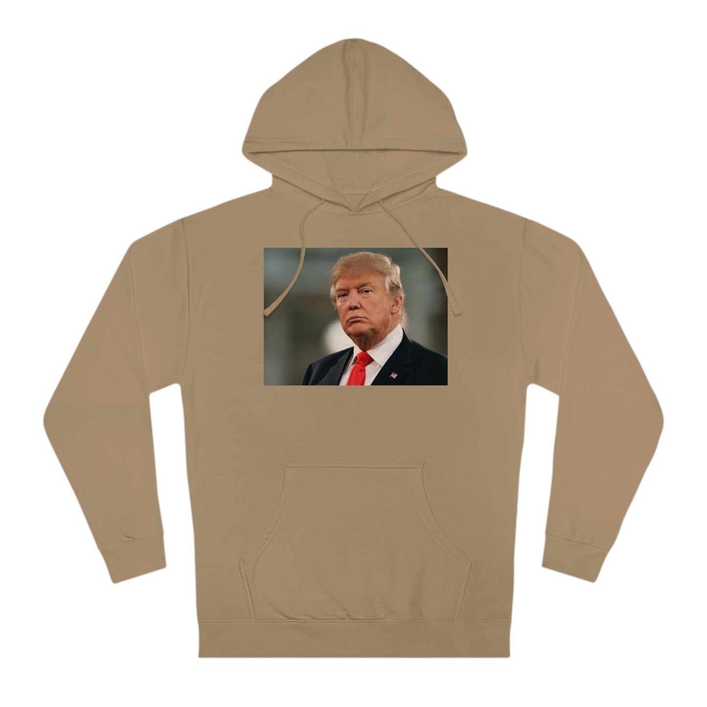 Trump Portrait 2024 soft and durable Unisex Hooded Sweatshirt Choose color and size
