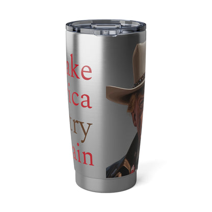Make America Country Again Cowboy Trump Stainless Vagabond 20oz Tumbler