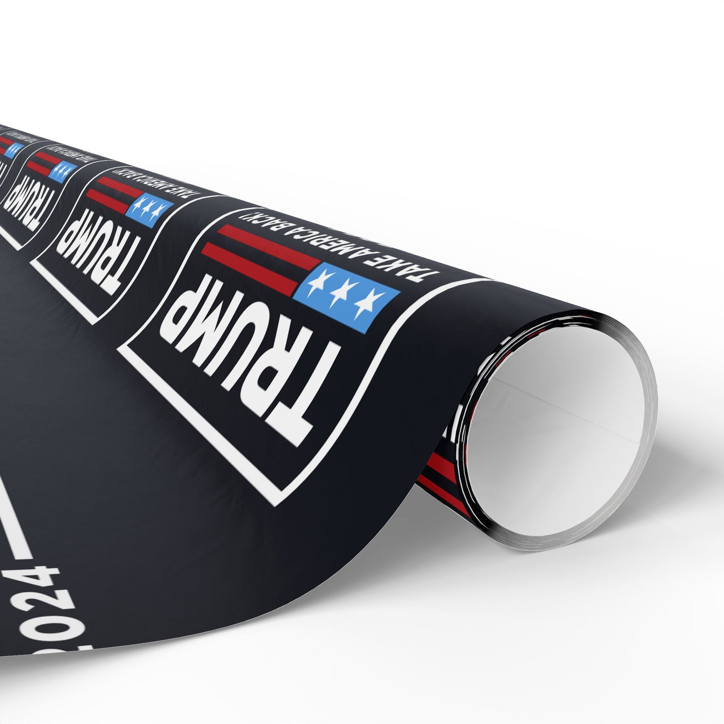 Trump 2024 Take America Back Christmas Gift Present Wrapping Papers