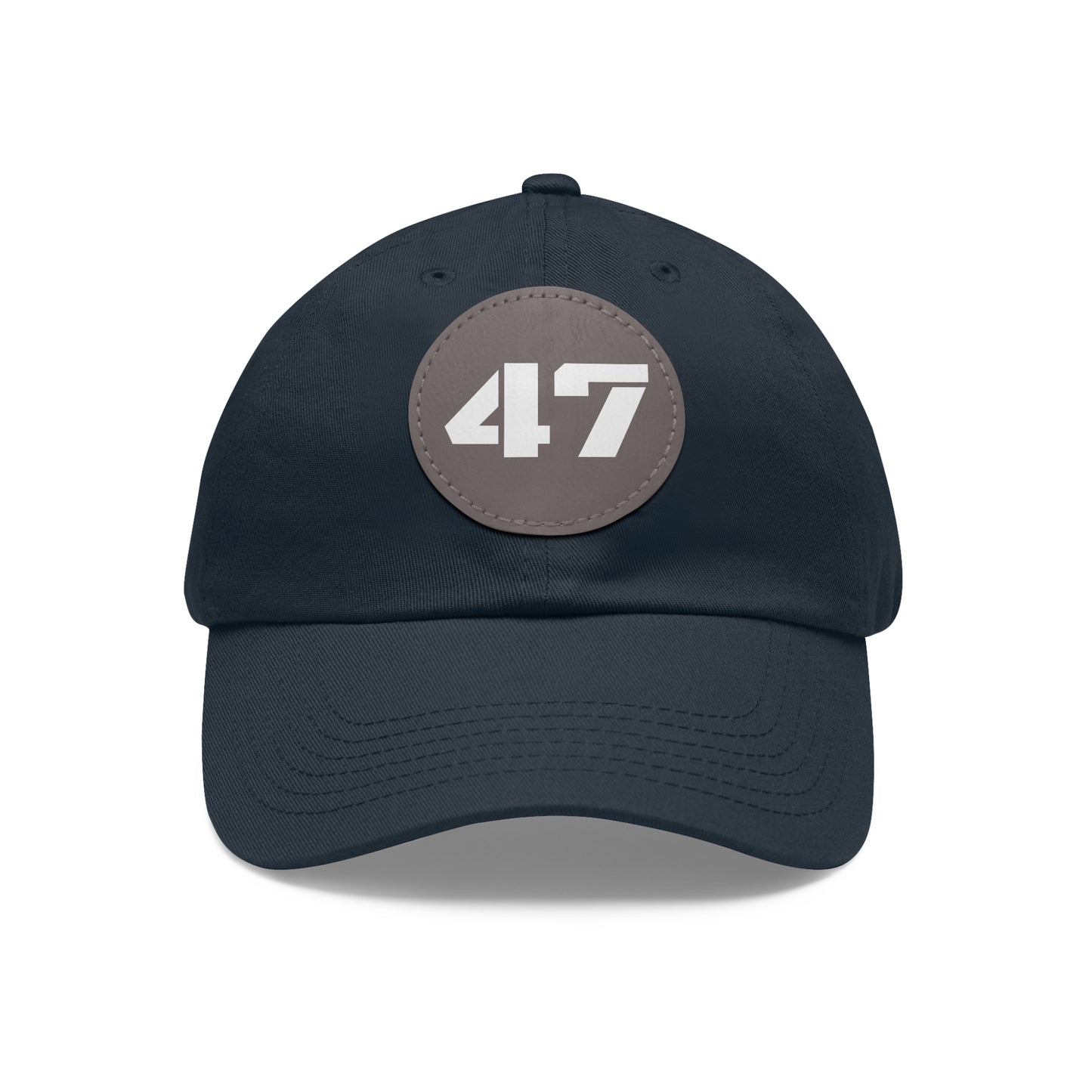 47 Leather Patch Hat
