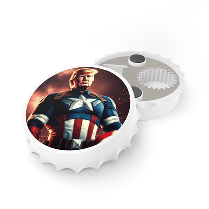 Captain Trump America MAGA Logo Bottle and Can Opener