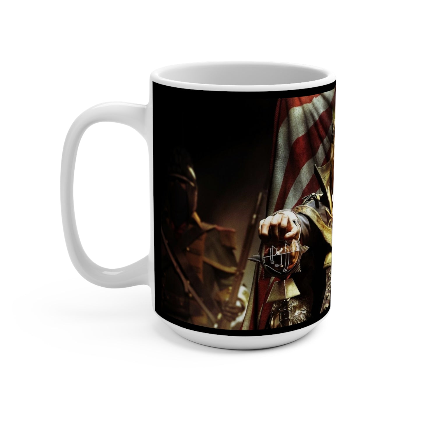 King Donald Trump Flag gift Jumbo Ceramic Coffee Mug 15oz MAGAGA