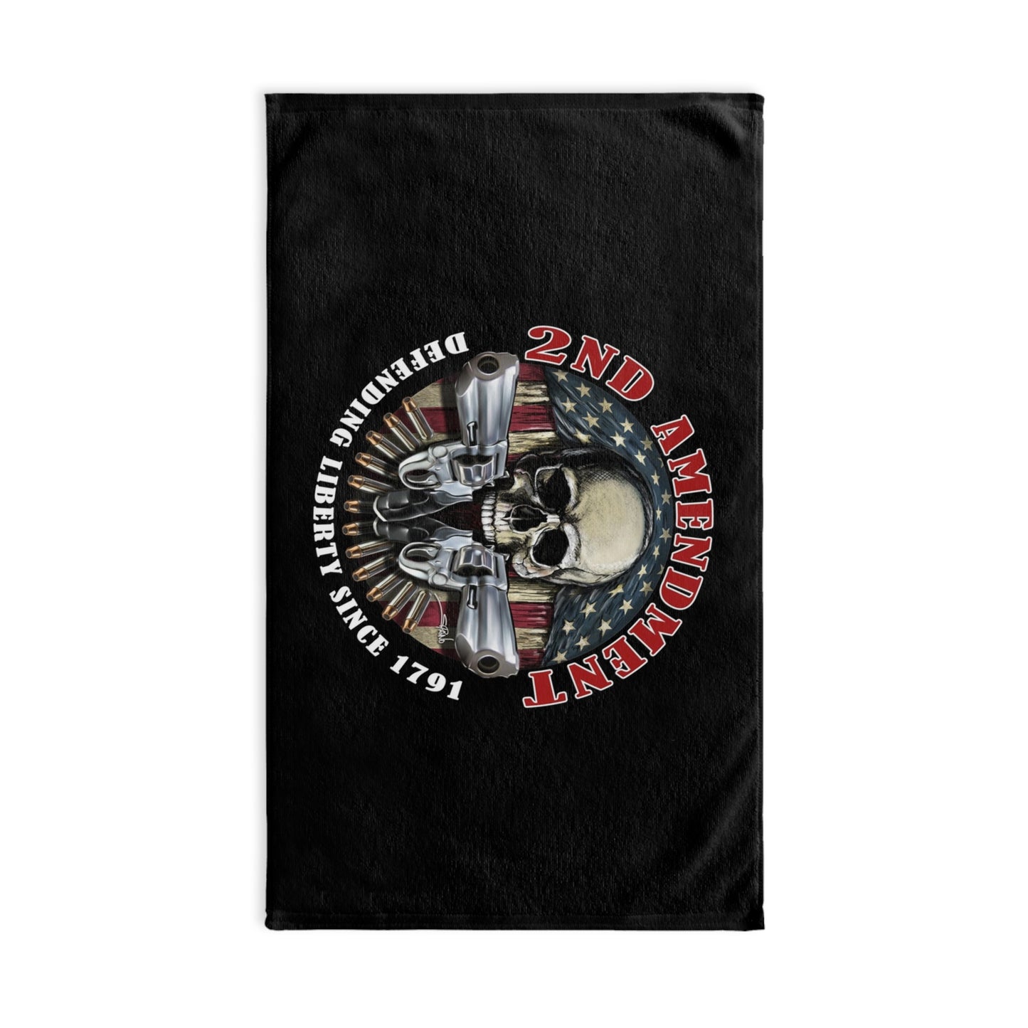 2nd Amendment 2A Gun Kitchen Bathroom Soft Hand Towel