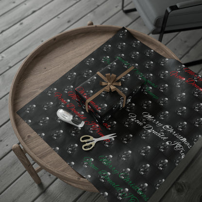 Merry Christmas From Donald J Trump Wrapping Paper