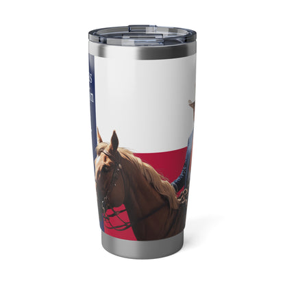 Make Texas Great Again Cowboy Trump Stainless Vagabond 20oz Tumbler