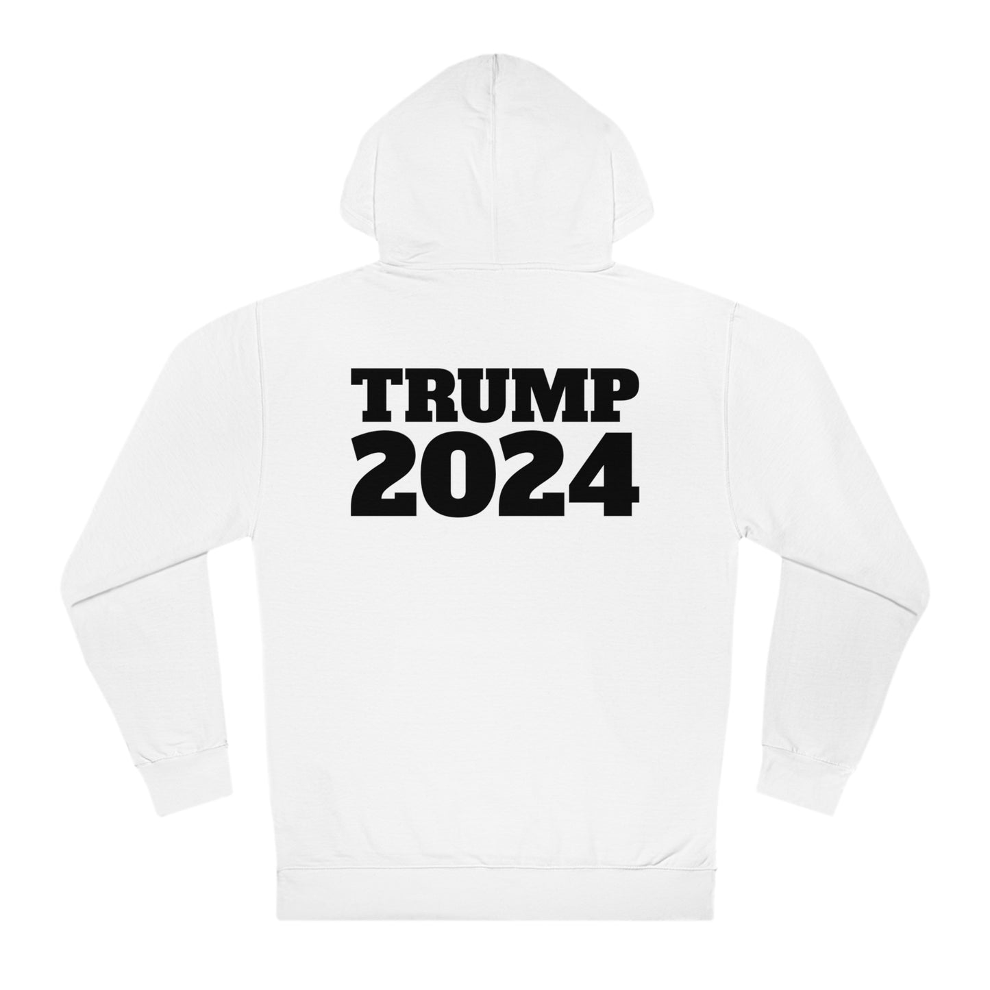 Trump Portrait 2024 soft and durable Unisex Hooded Sweatshirt Choose color and size