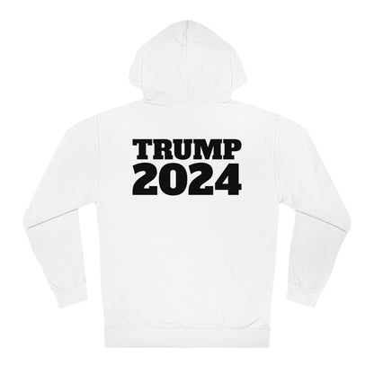 Trump Portrait 2024 soft and durable Unisex Hooded Sweatshirt Choose color and size