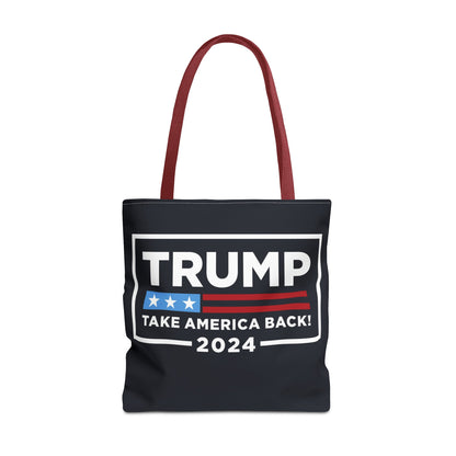 Trump Take America Back MAGA Rally Durable Heavy Duty Tote Bag