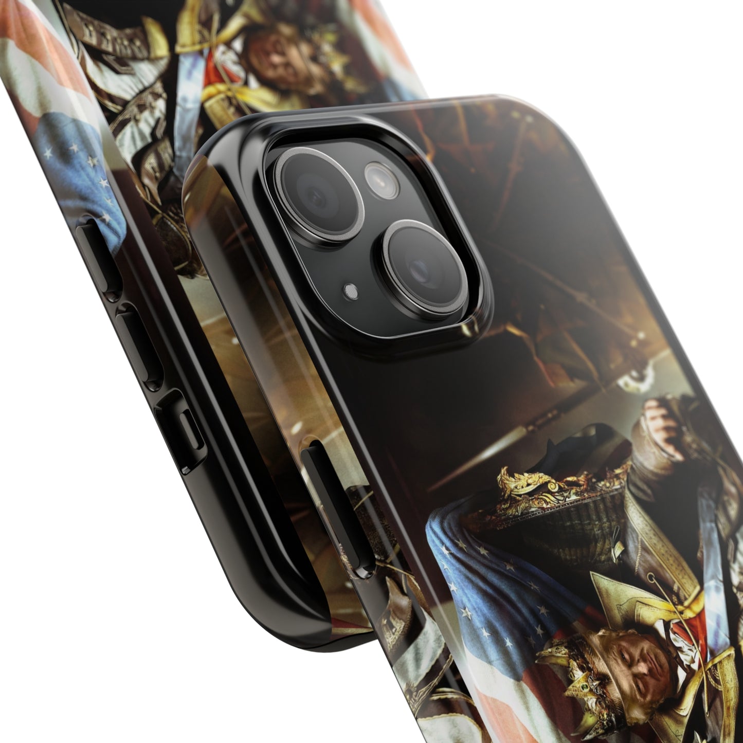 King Donald Trump Emperor Apple iPhone Tough Phone Cases