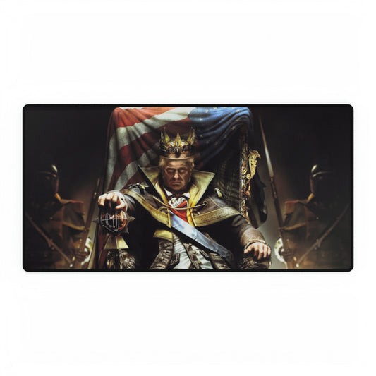 King Trump The Emperor High Definition MAGA American Desk Mats