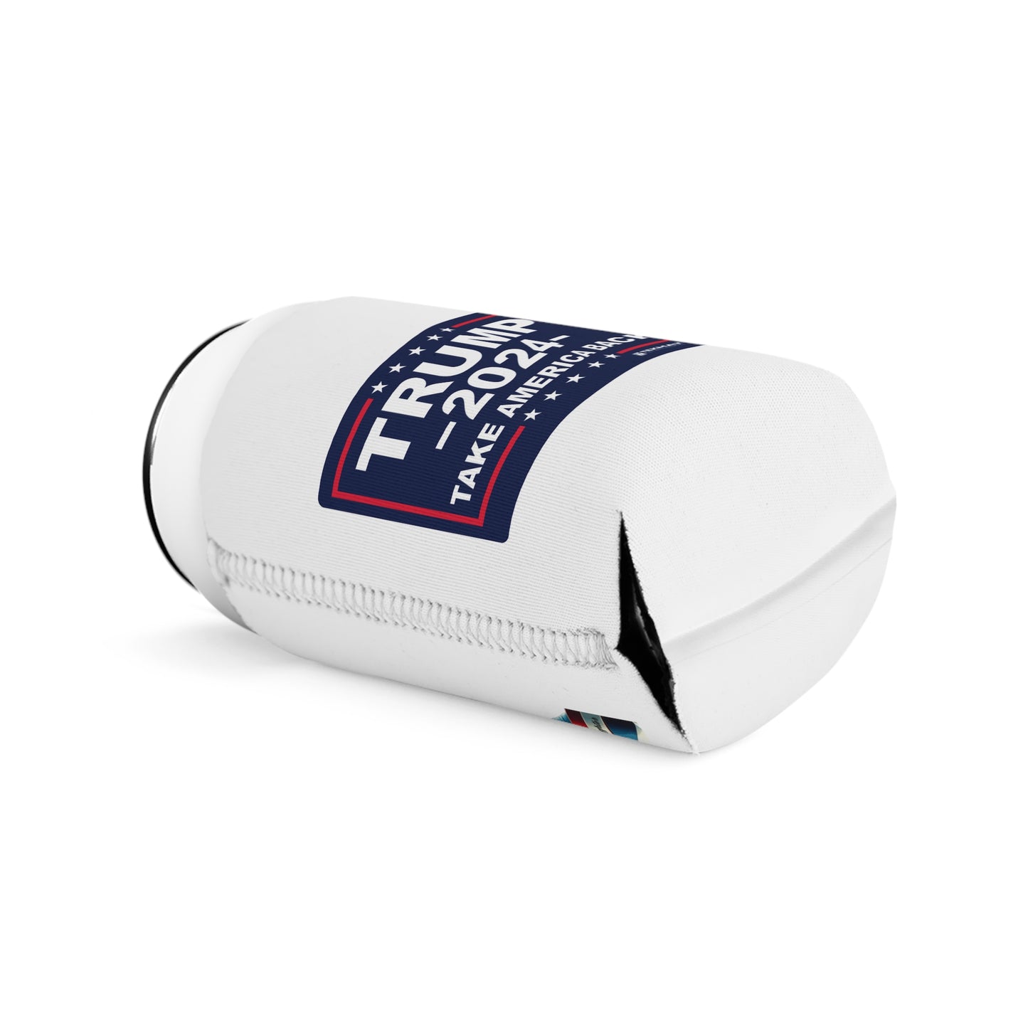 Captain Trump Can Coozie Sleeve 2-sided
