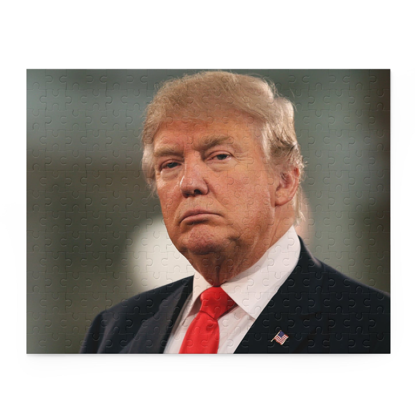 Donald Trump Portrait 47  (252 or 500 Piece) High Quality Thick Puzzle Game
