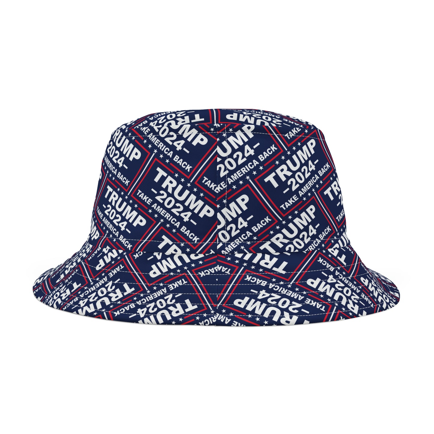 Trump 2024 Blue All over Print Bucket Hat