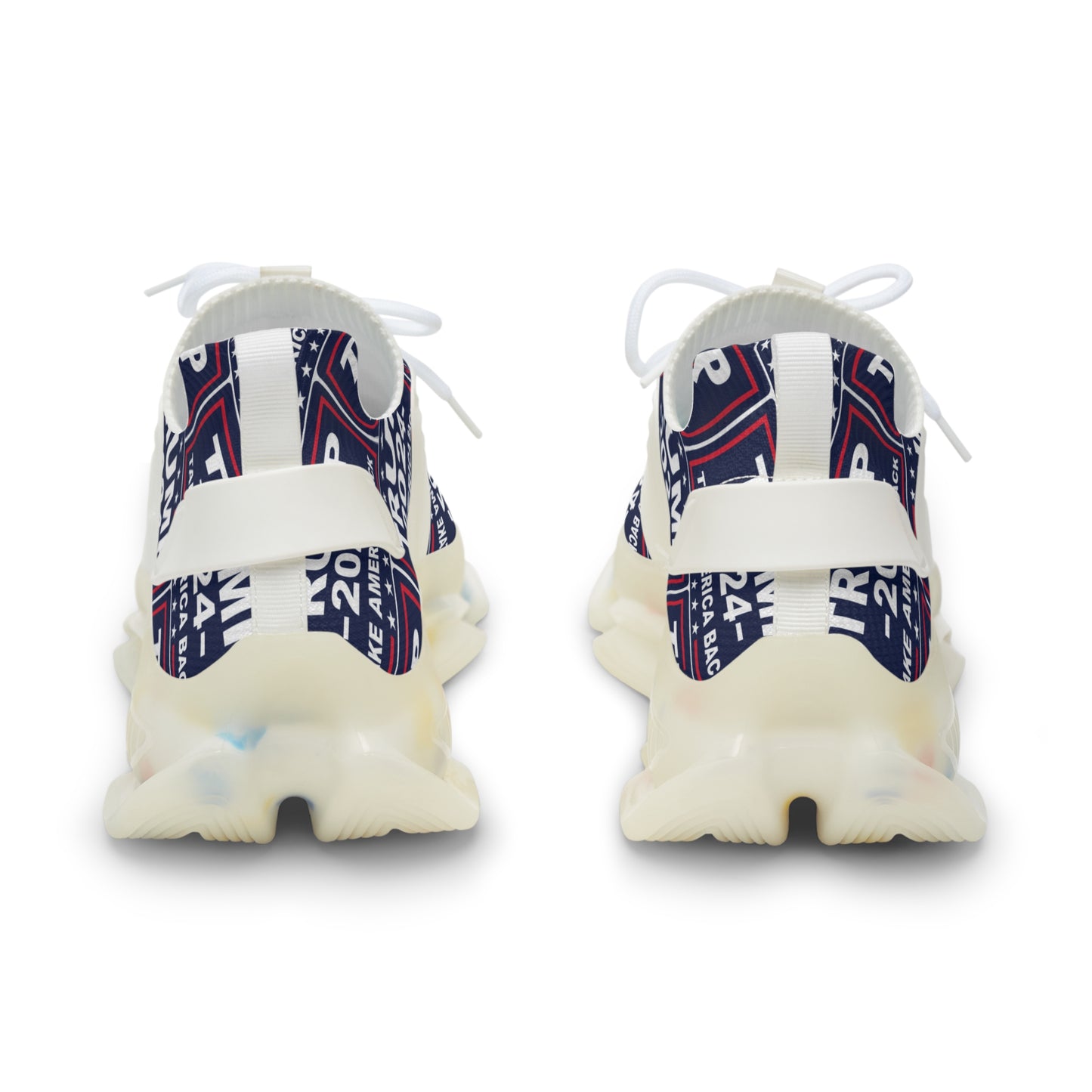 Trump 2024 Take America Back Blue Men's Mesh Sneakers