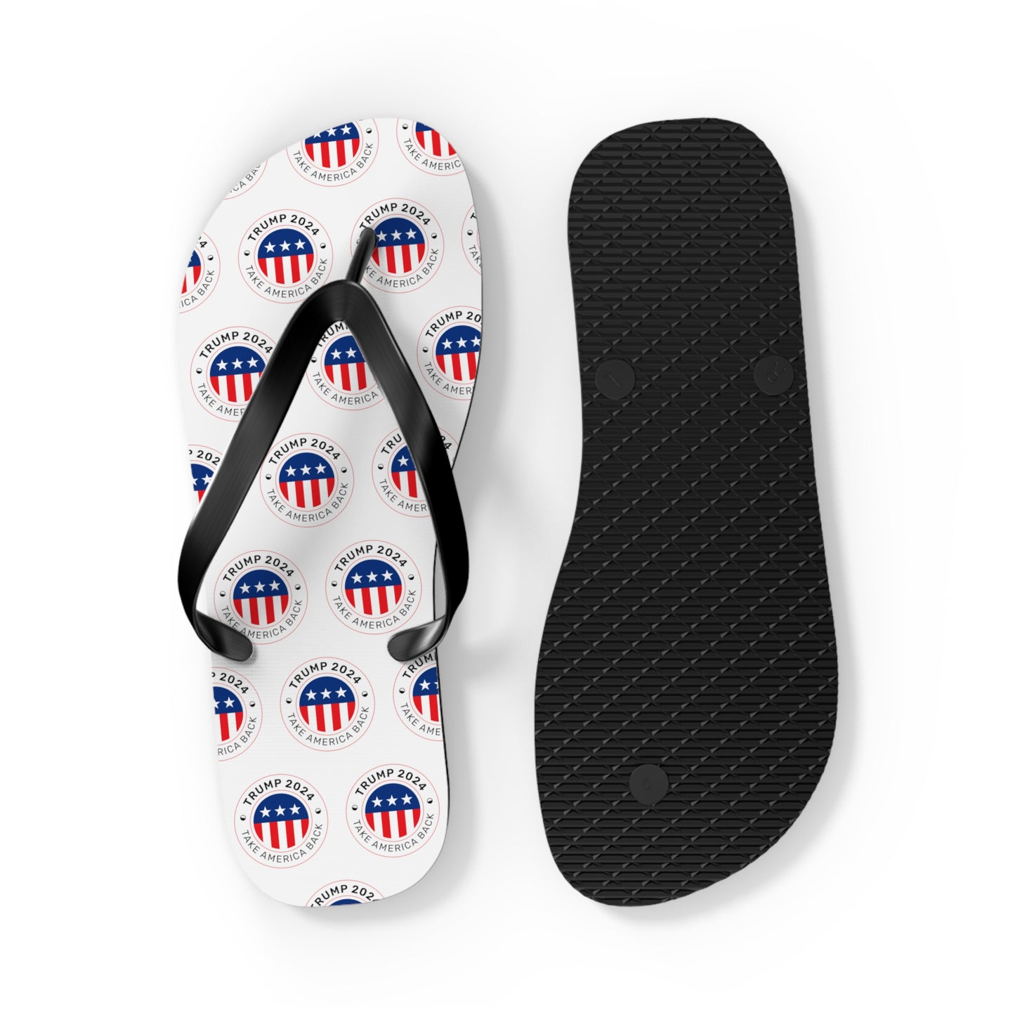 Take America Back MAGA Trump Bequeme Sommer-Strand-Unisex-Flip-Flops