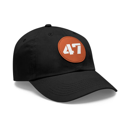47 Leather Patch Hat