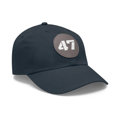 47 Leather Patch Hat