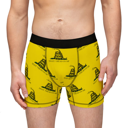 Don't Tread on me Gadsden Flag All over print Men's Boxer Briefs