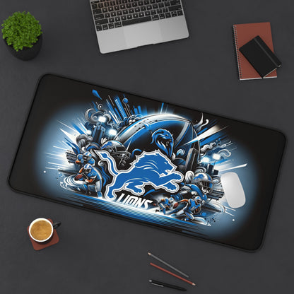 Detroit Lions NFL Football High Definition Desk Mat Mousepad