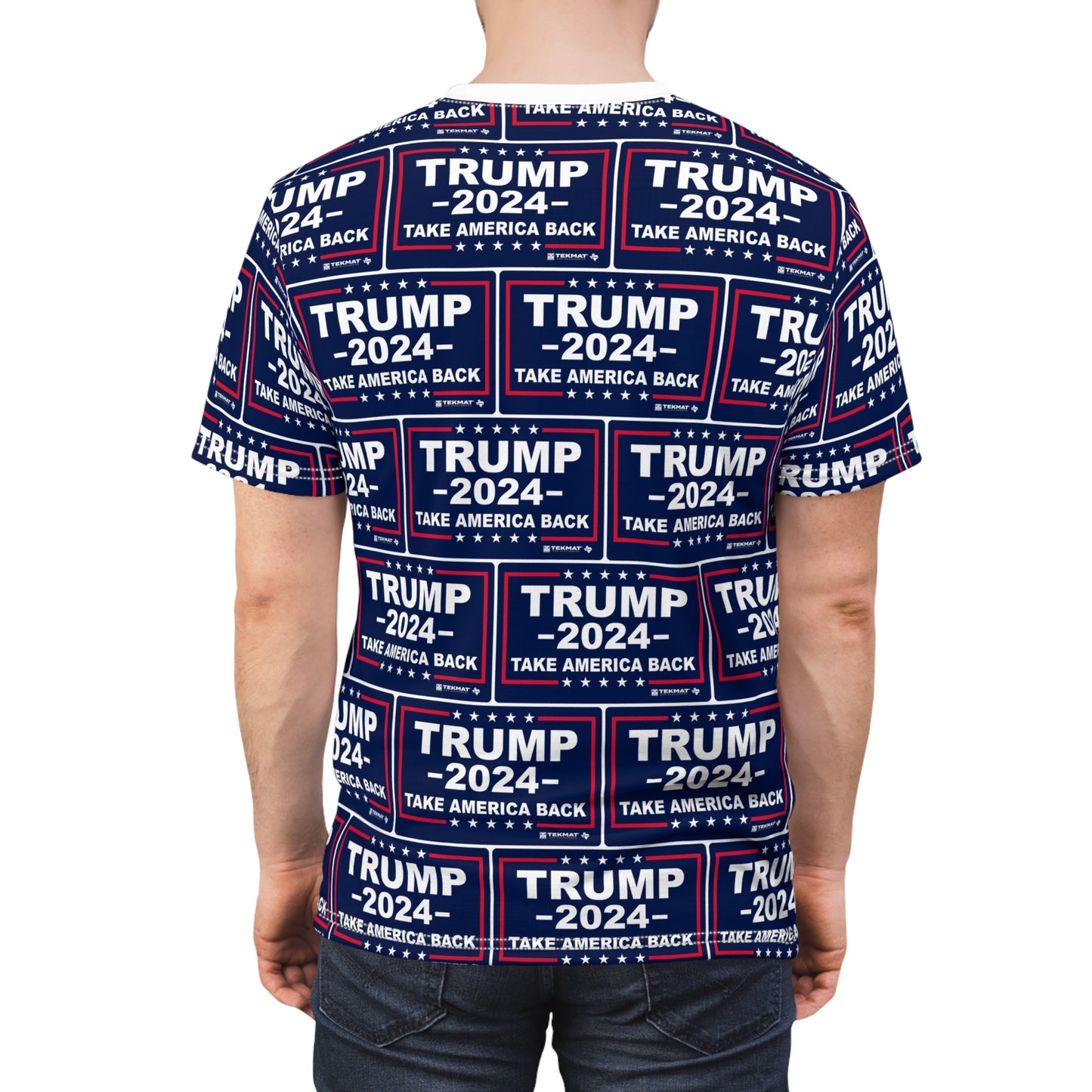 Trump 2024 Take America Back MAGA Unisex Cut & Sew Tee