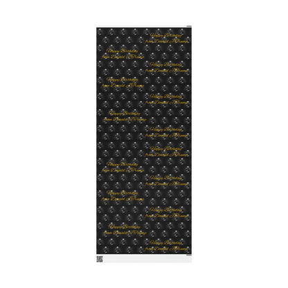Happy Birthday From Donald J Trump Gift Wrapping Paper (Yellow)