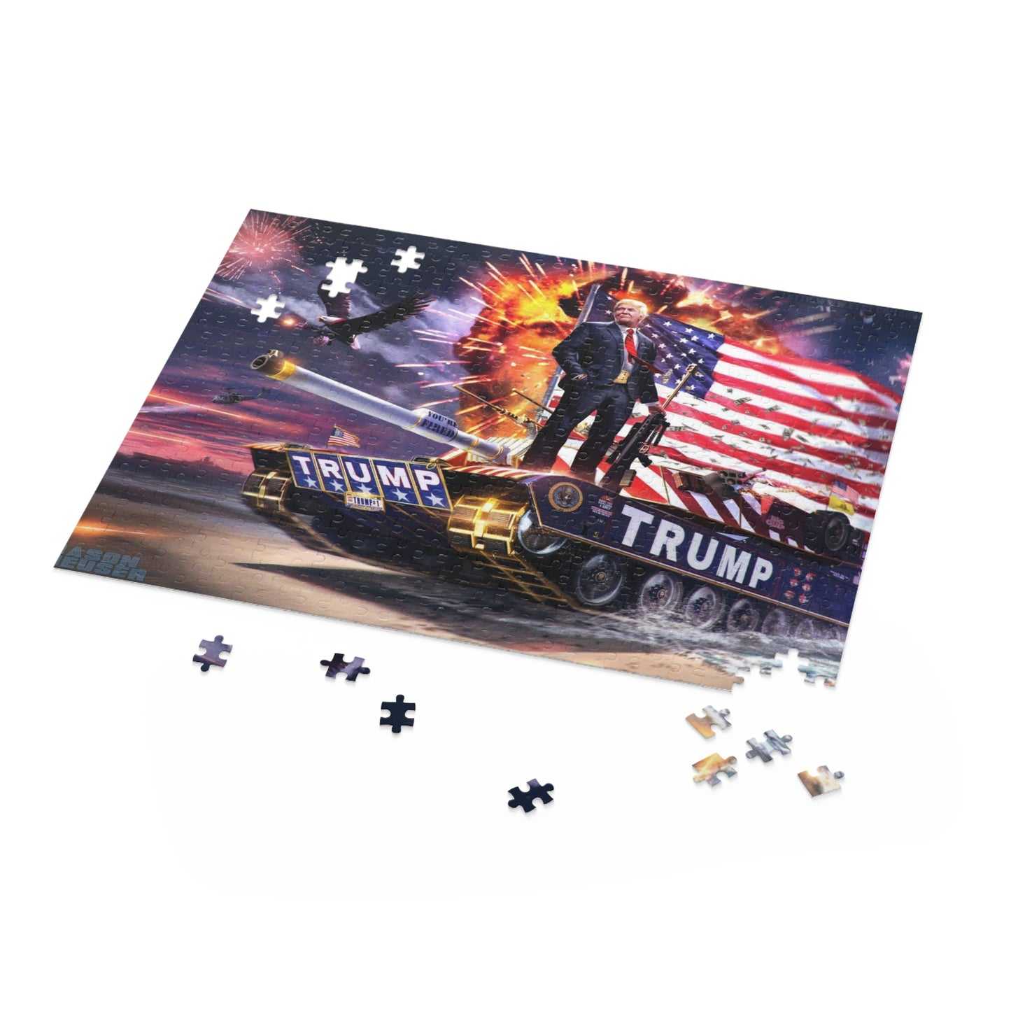 Trump der Krieger-Puzzle