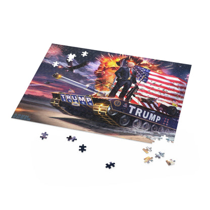 Trump der Krieger-Puzzle