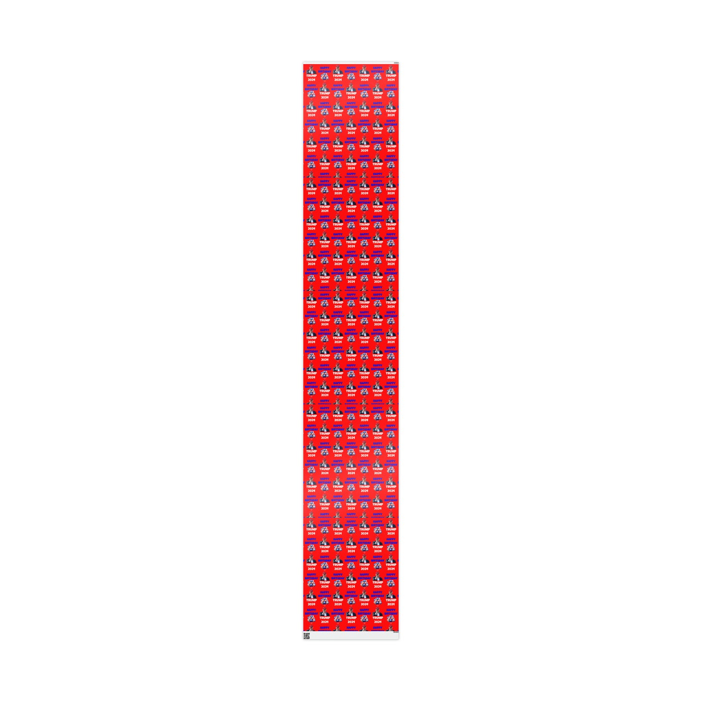 Happy Birthday Trump 2024 Red MAGA Birthday Gift Present Wrapping Paper