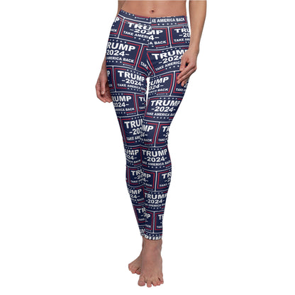 Trump 2024 Take America Back Women's Casual Leggings