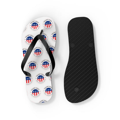 Take America Back MAGA Trump Bequeme Sommer-Strand-Unisex-Flip-Flops
