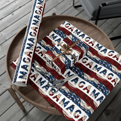 MAGA Christmas Gift Wrapping Paper
