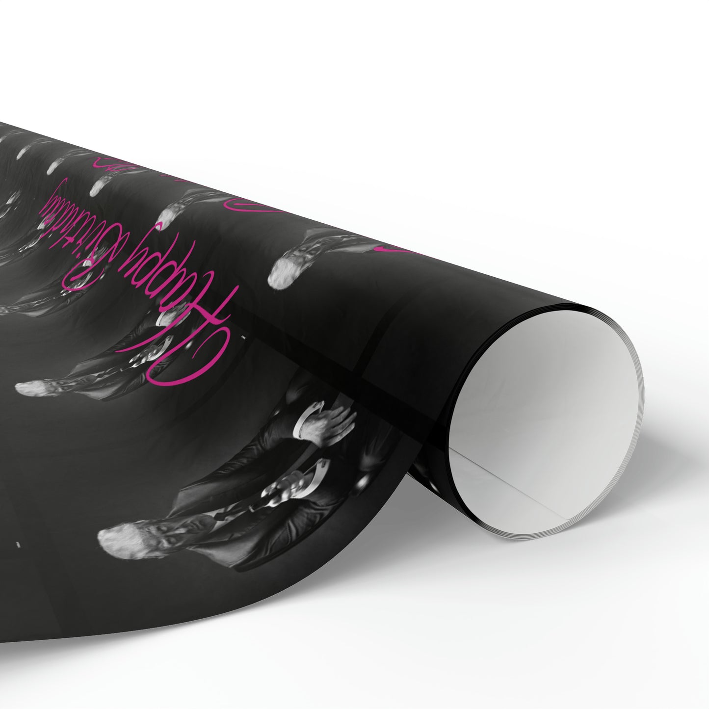 Happy Birthday From Donald J Trump Gift Wrapping Paper (Pink)