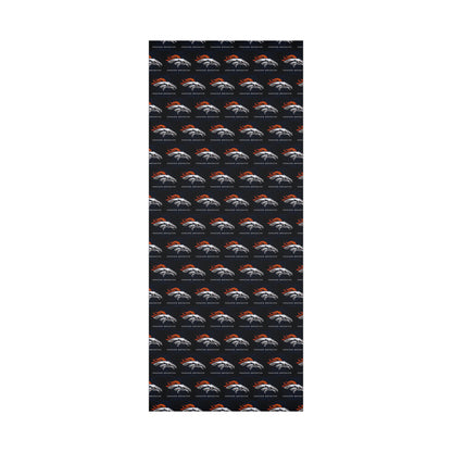 Denver Broncos NFL Football Birthday Graduation Gift Wrapping Paper Holiday