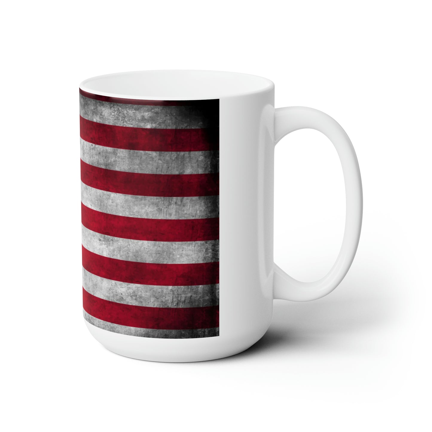 Captain Trump American Flag Jumbo Ceramic Coffee Mug 15oz