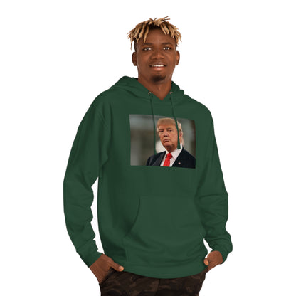 Trump Portrait 2024 soft and durable Unisex Hooded Sweatshirt Choose color and size