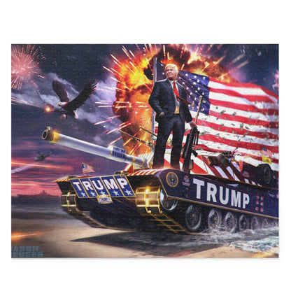 Trump der Krieger-Puzzle