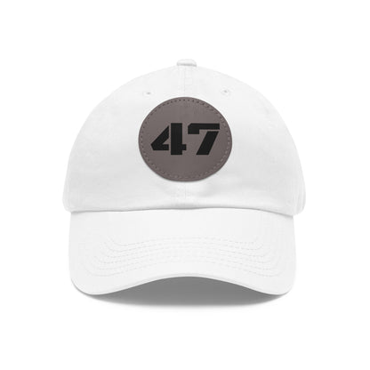 47 Leather Patch Hat