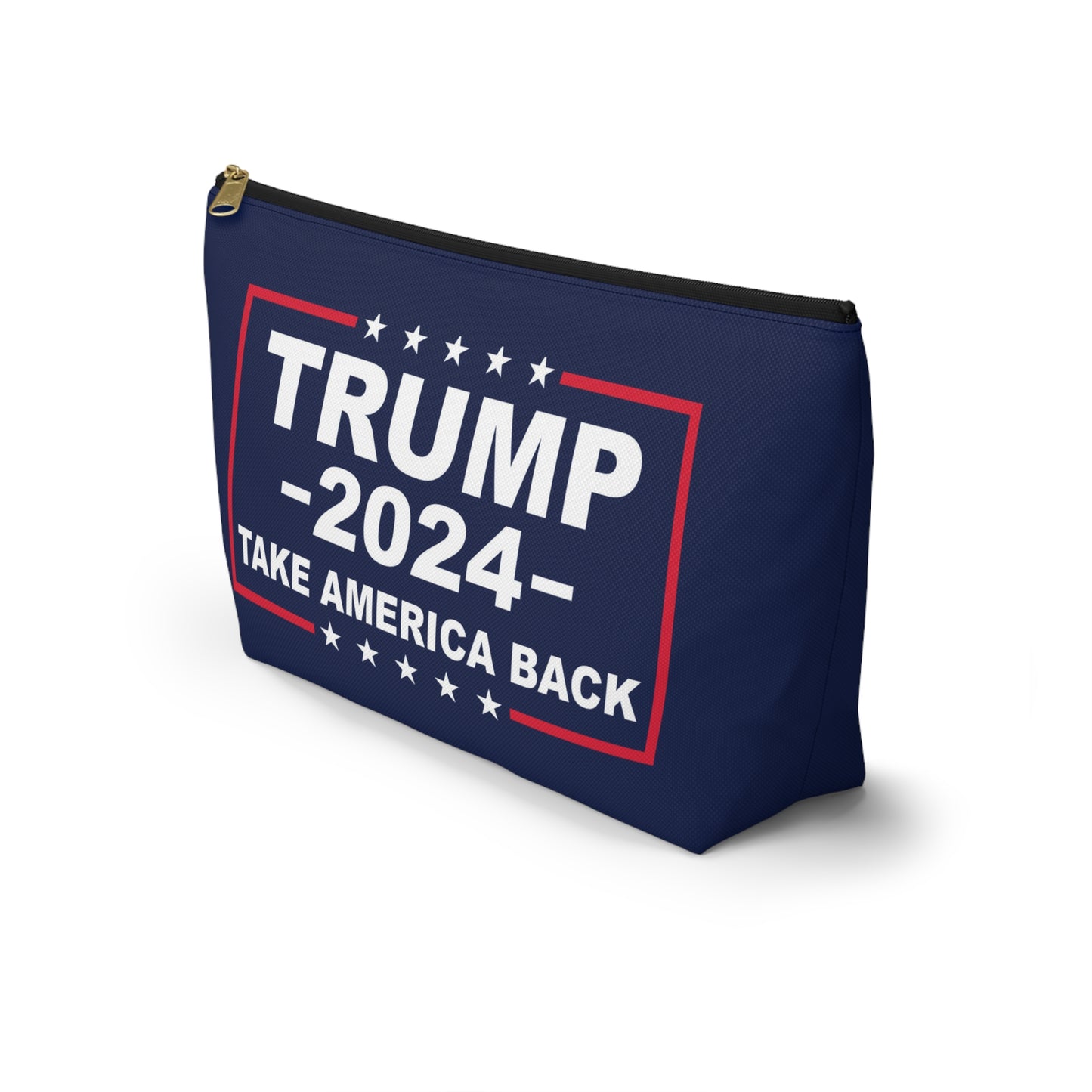 Trump MAGA Take America Back Accessory Pouch w T-bottom Mother's Day Anniversary Gift Present