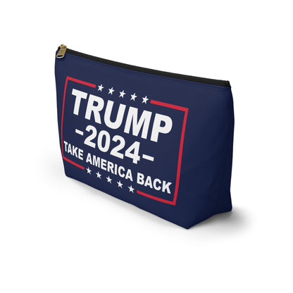 Trump MAGA Take America Back Accessory Pouch w T-bottom Mother's Day Anniversary Gift Present