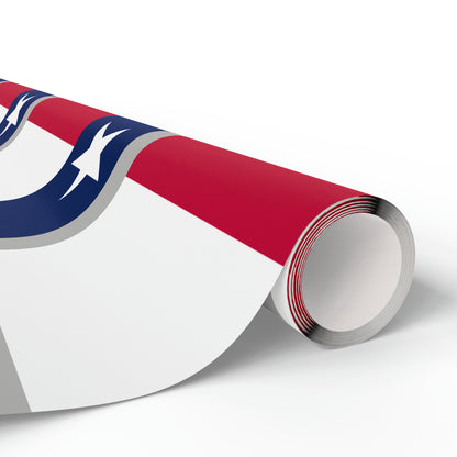 Texas State Flag Birthday Gift Wrapping Paper Holiday Lone Star