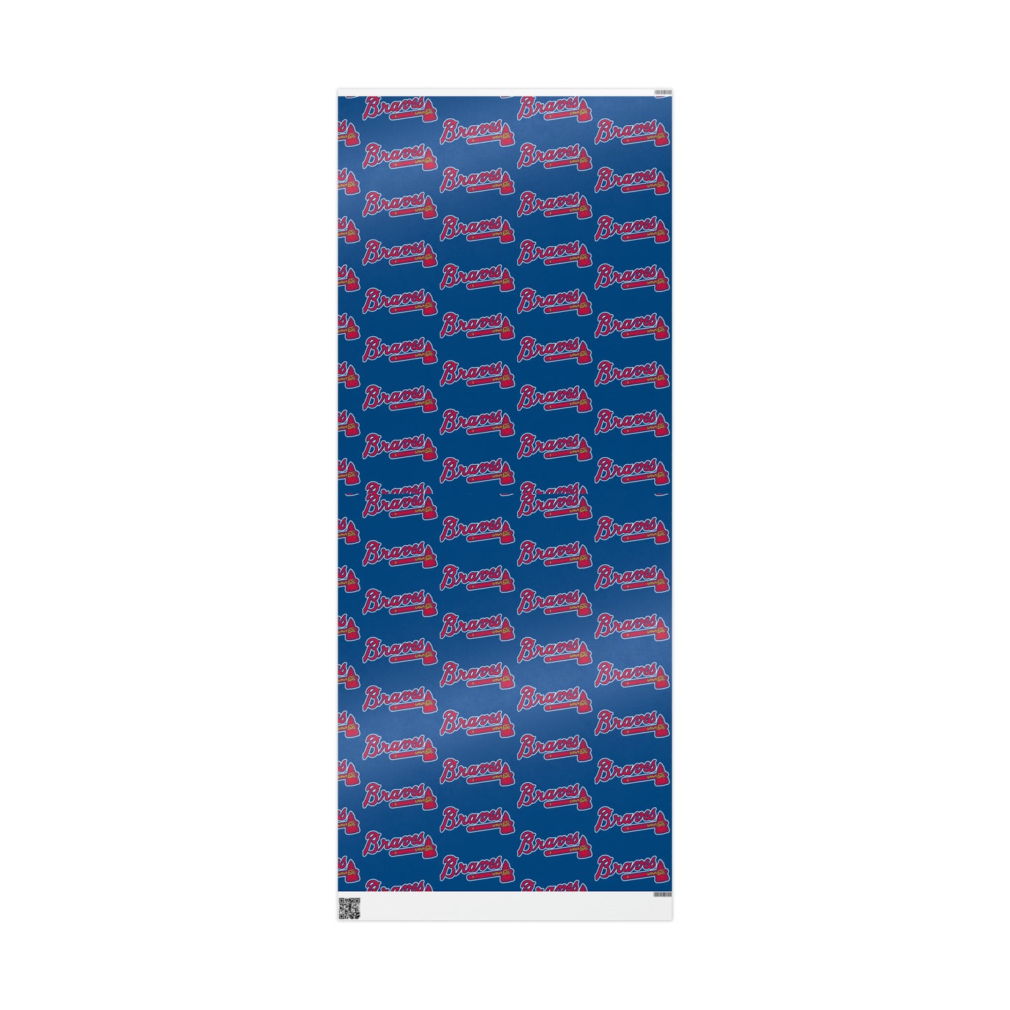 Atlanta Braves Baseball MLB Birthday Gift Wrapping Paper Holiday