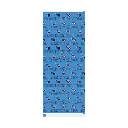 Tennessee Titans NFL Football Birthday Graduation Gift Wrapping Paper Holiday