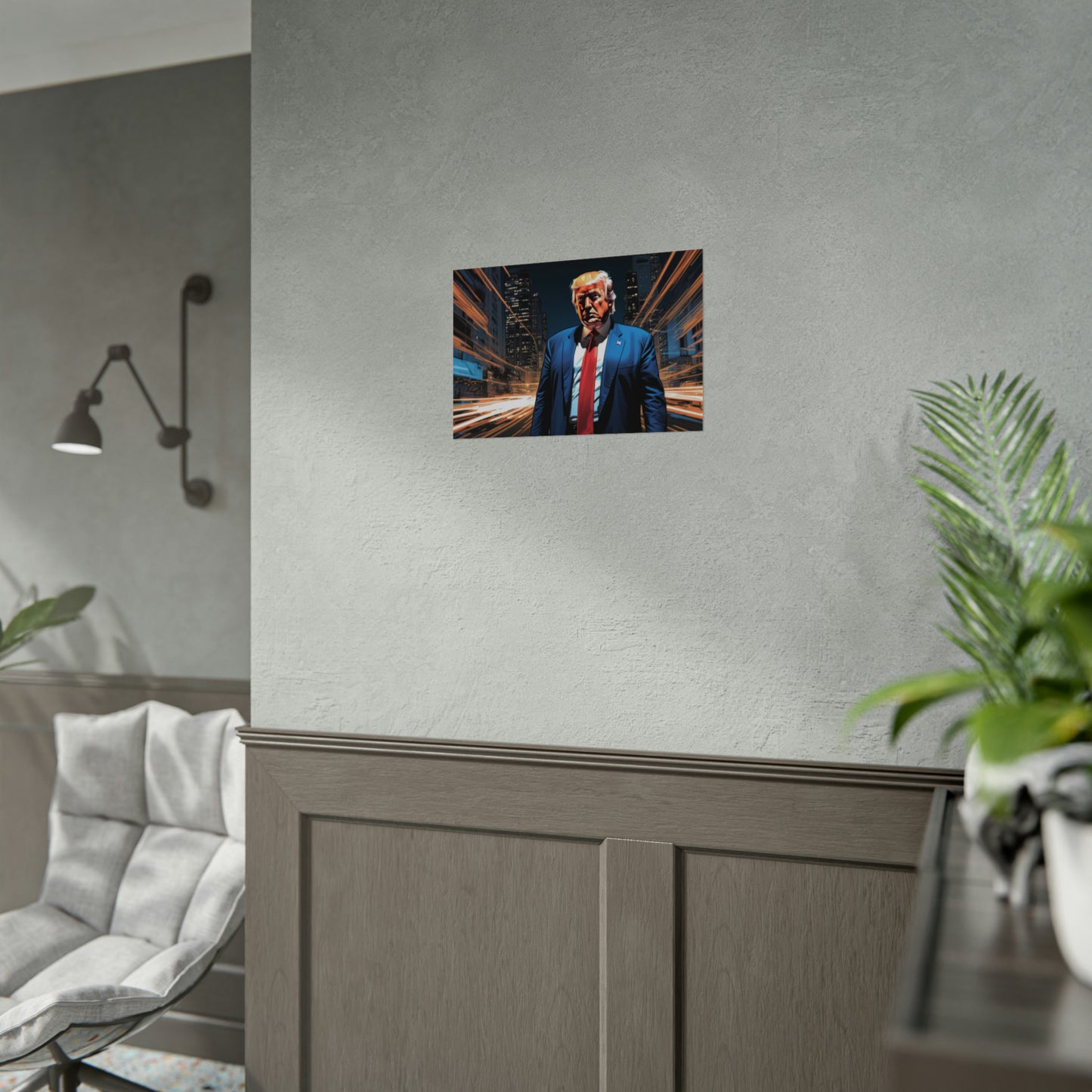 Trump Comic Book Style 1 Rolled Posters choose size and finish