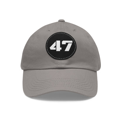 47 Leather Patch Hat