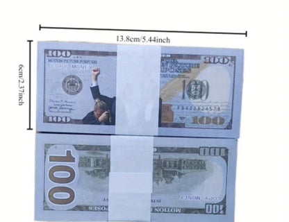 Stocking Stuffer $100 Bills and sticker bundle