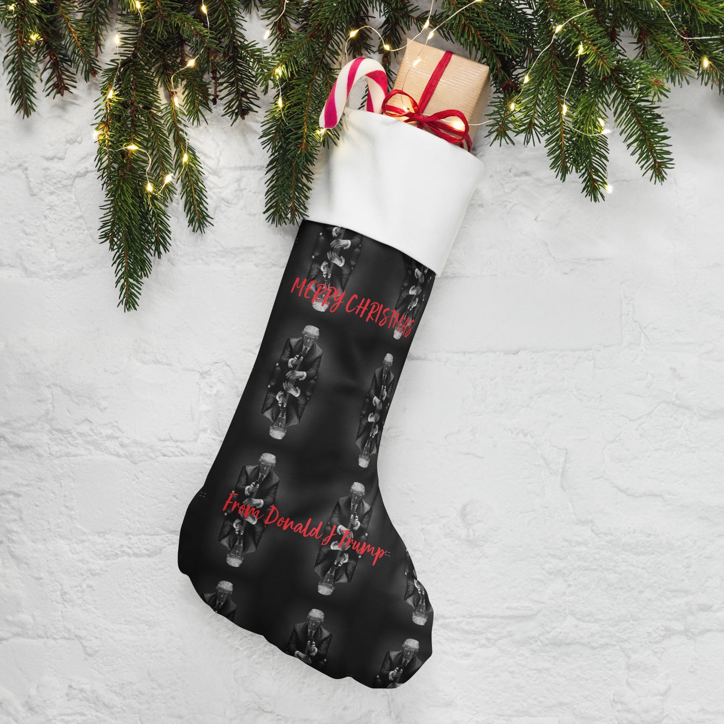 Merry Christmas From Donald J Trump Christmas stocking